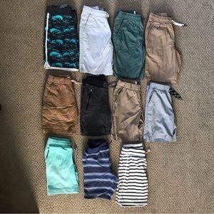Lot of boys shorts size M (8).